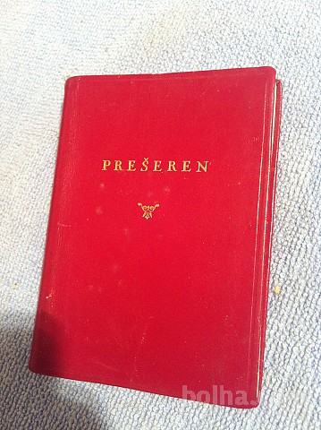 Poezije Franceta Prešerna - majhna knjižica, 1963, naprodaj