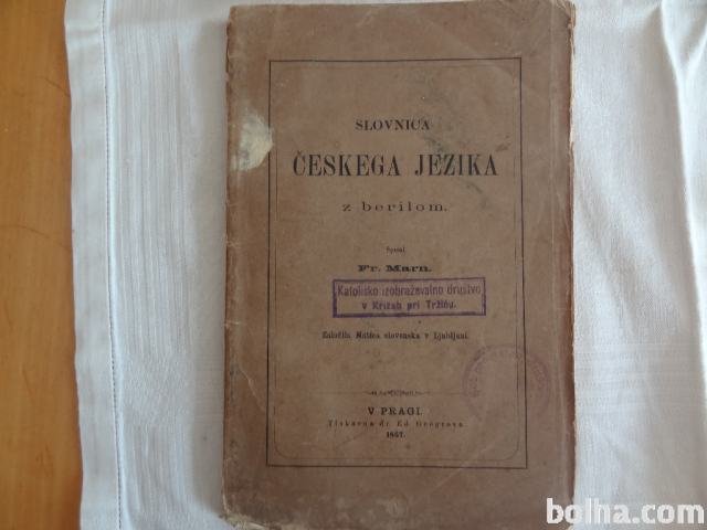 Slovnica češkega jezika 1867