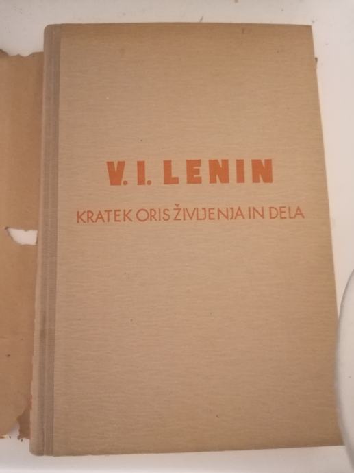V. I. LENIN, KRATEK ORIS ŽIVLJENJA IN DELA, 1946