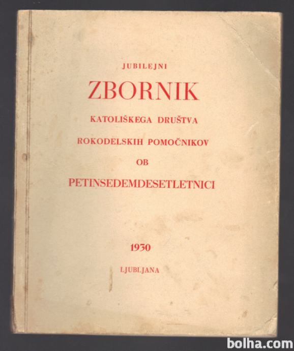 ZBORNIK KATOLIŠKIH ROKODELSKIH POMOČNIKOV, 1930