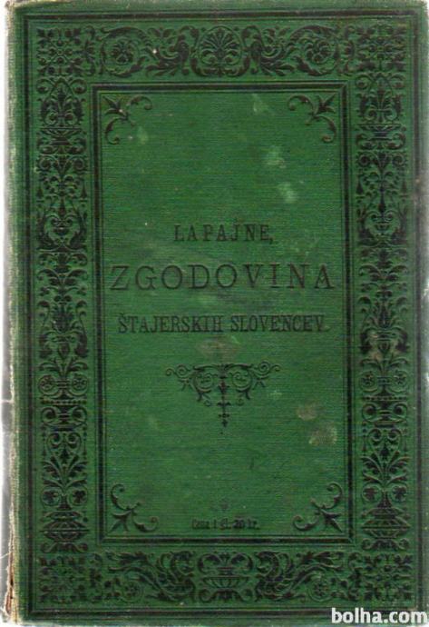 ZGODOVINA ŠTAJERSKIH SLOVENCEV, I. LAPAJNE, 1884