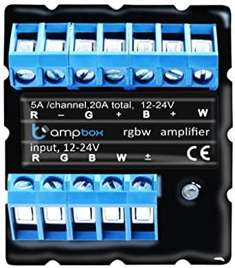 AmpBox ojačevalec za RGB LED trak