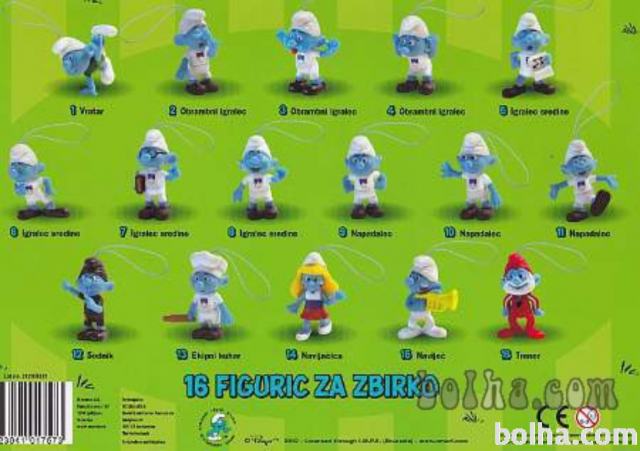 Figurice Smrkci nogometno prvenstvo 2012