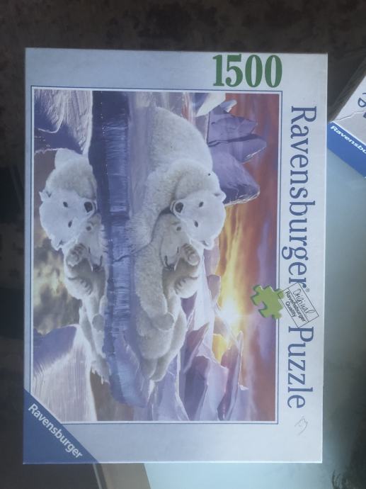 Sestavljanka Ravensburger Puzzle 1500 Polarni medved