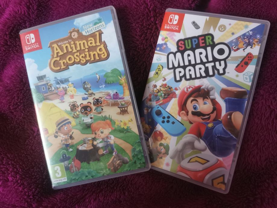 Animal Crossing in Super Mario Party nintendo switch