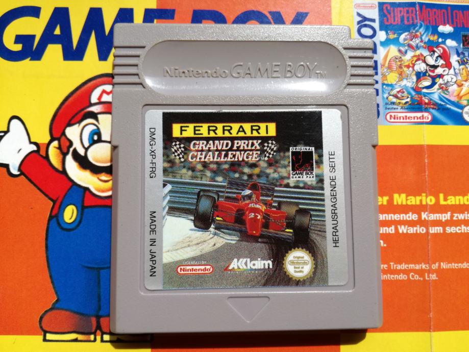 Ferrari Grand Prix Challenge Nintendo Game Boy 