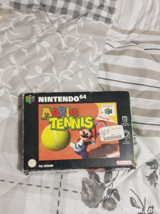 Mario tennis nintendo n64