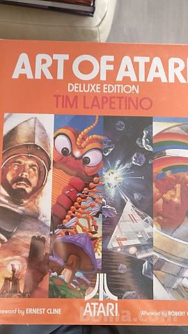 Računalniška knjiga, zbirateljska, ART Atari , ilustracije, original