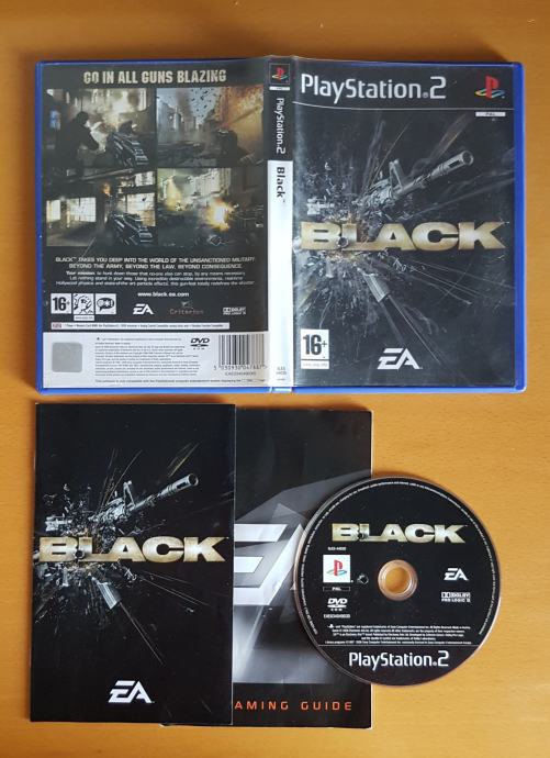 PlayStation 2 BLACK PS2 igra