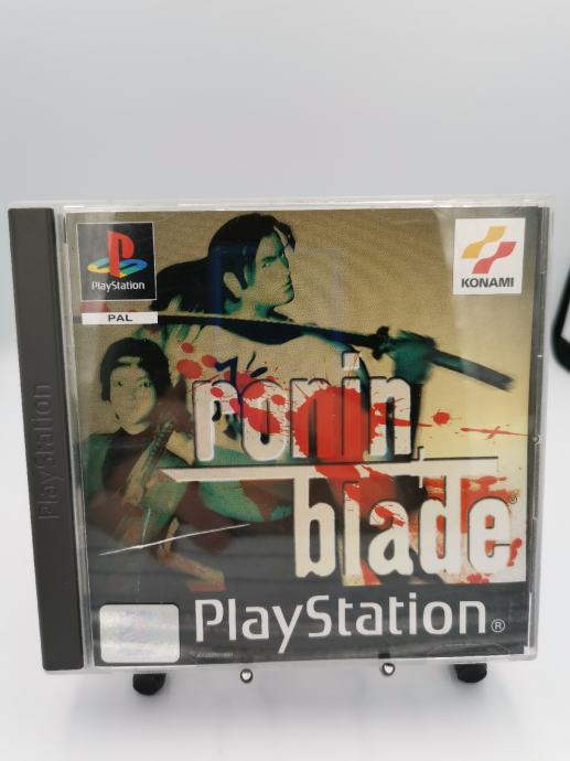 Jaquette Arrière PS1 - Ronin Blade / Gran Turismo - État Correct