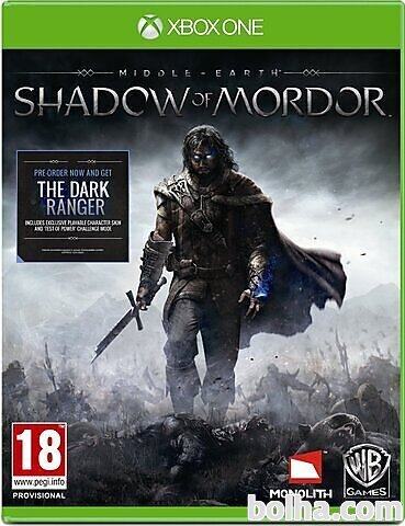 Middle-Earth: Shadow of Mordor (Xbox One rabljeno)
