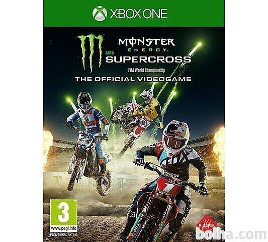 Monster Energy Supercross (Xbox One Rabljeno)