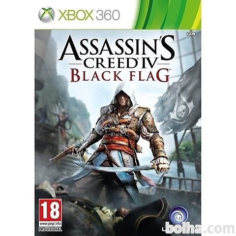 Assassins Creed 4 Black Flag (Xbox 360 rabljeno)