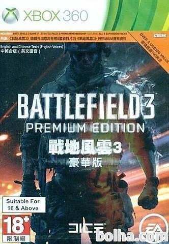 Battlefield 3 Premium Edition (Xbox 360 rabljeno)