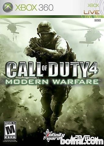 Rabljeno: Call Of Duty 4 Modern Warfare (Xbox 360)