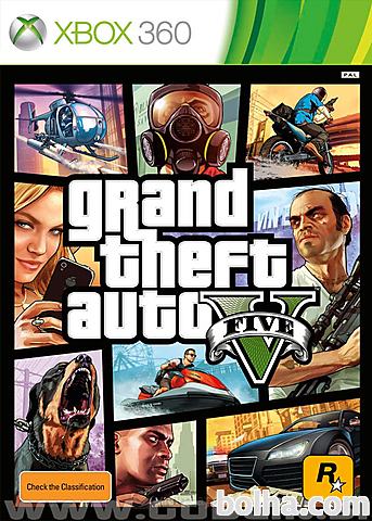 Rabljeno: Grand Theft Auto V - GTA 5 (Xbox 360)
