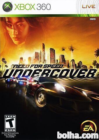 Need for Speed Undercover (Xbox 360 rabljeno)