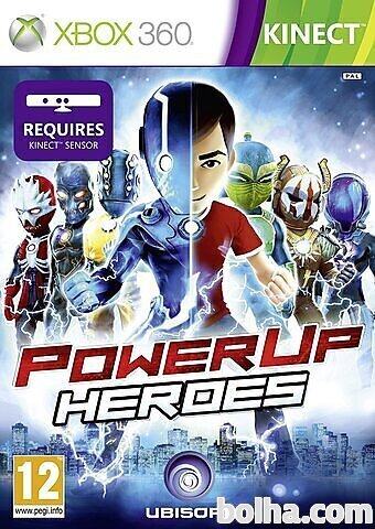 PowerUp Heroes (Xbox 360 Kinect rabljeno)