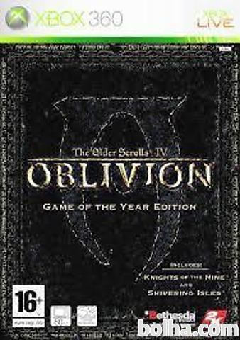 The Elder Scrolls IV Oblivion Game of the Year Edition (Xbox 360...