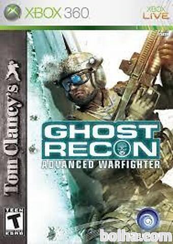 Rabljeno: Tom Clancys Ghost Recon Advanced Warfighter (Xbox 360)