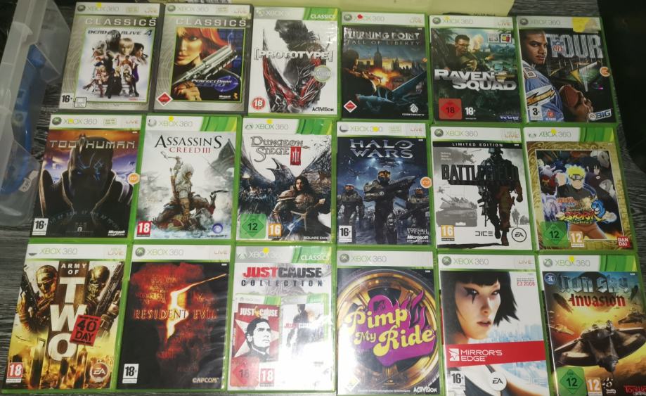 Xbox 360 Igre