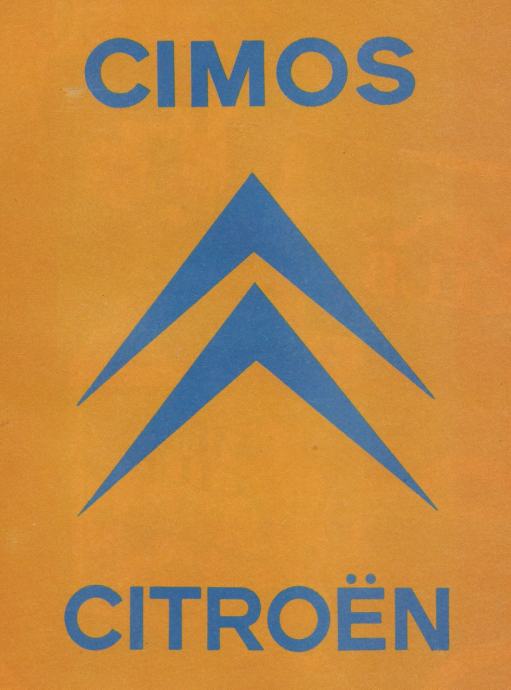 Cimos - Citroen Tomos - Citroen propagandni materijal kupim
