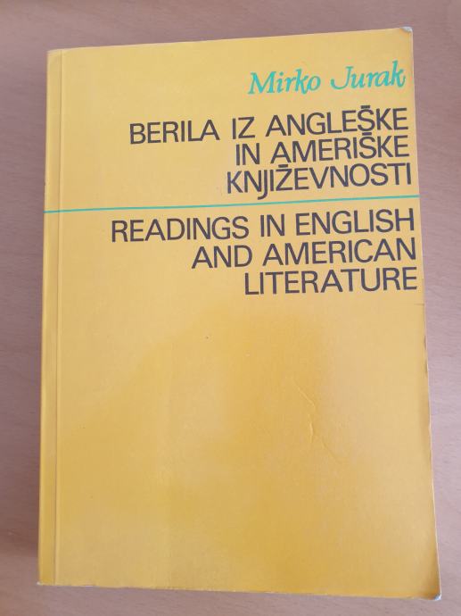 Jurak Mirko - Readings in English and American literature