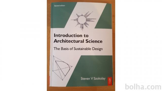 Knjiga Introduction to Architectural Science