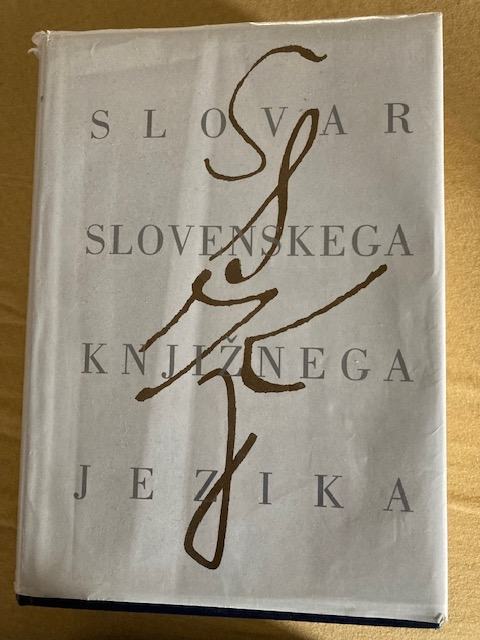 Prodam Slovar slovenskega knjižnega jezika
