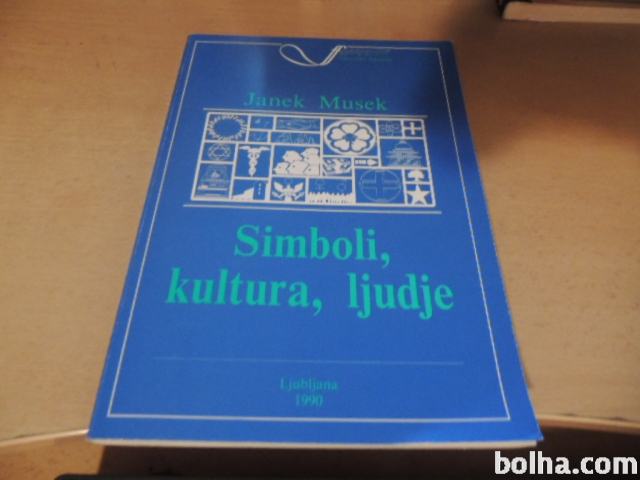 SIMBOLI, KULTURA, LJUDJE J. MUSEK FILOZOFSKA FAKULTETA 1990