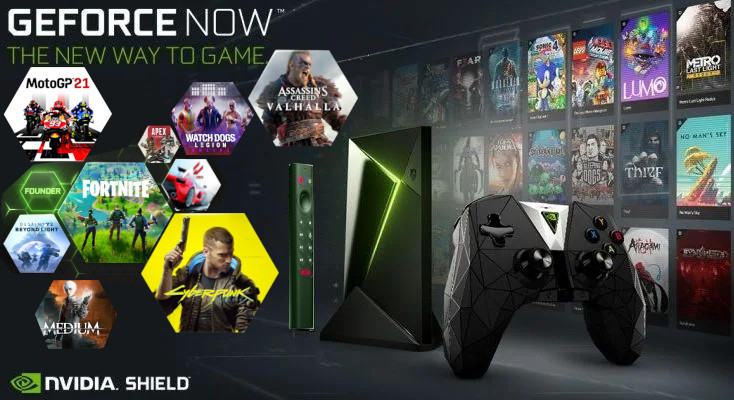 Nvidia Shield Pro TV Android box kontroler pretočni Nvidia RTX gaming