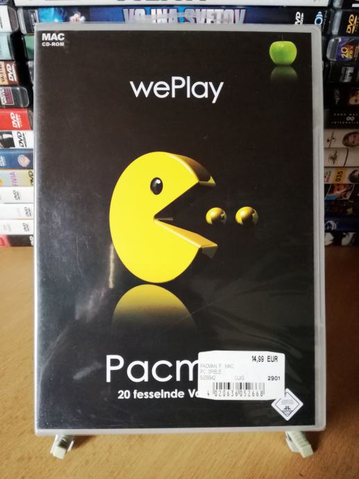 wePlay Pacman MAC CD-ROM (ŠE ZAPAKIRANO)