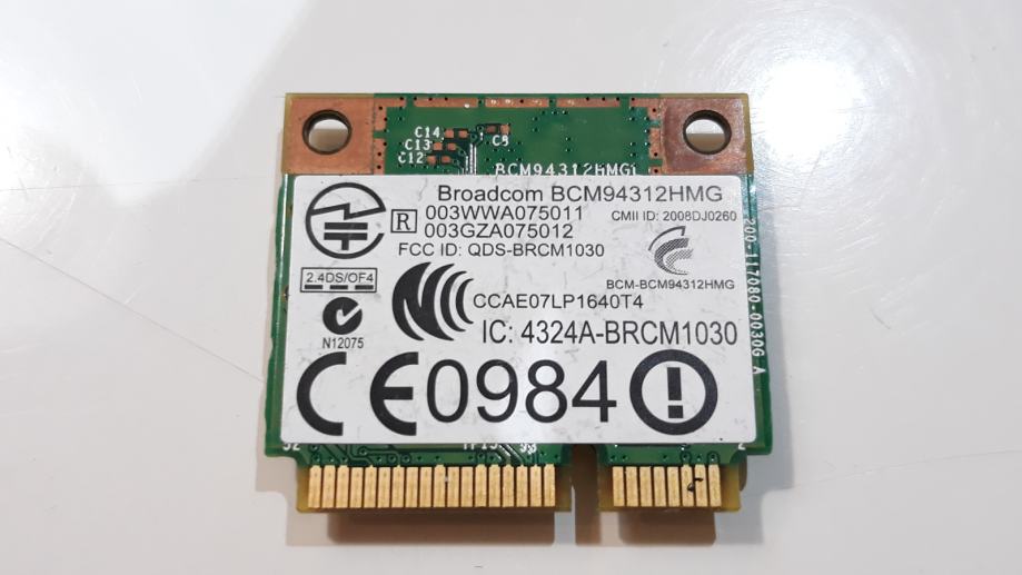 Wifi kartica BROADCOM BCM94312HMG