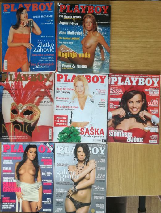 Izvodi slovenskega Playboya, tudi prvi številki