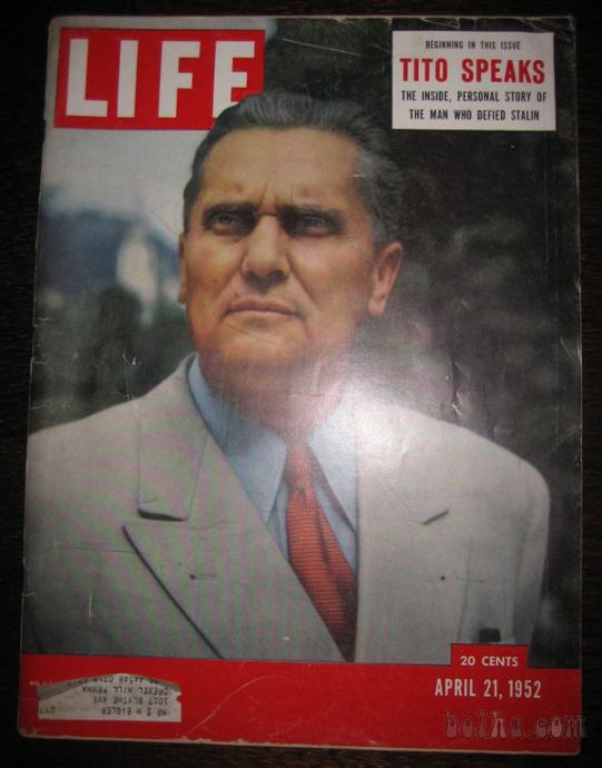 Revija LIFE - Josip Broz Tito, 1952