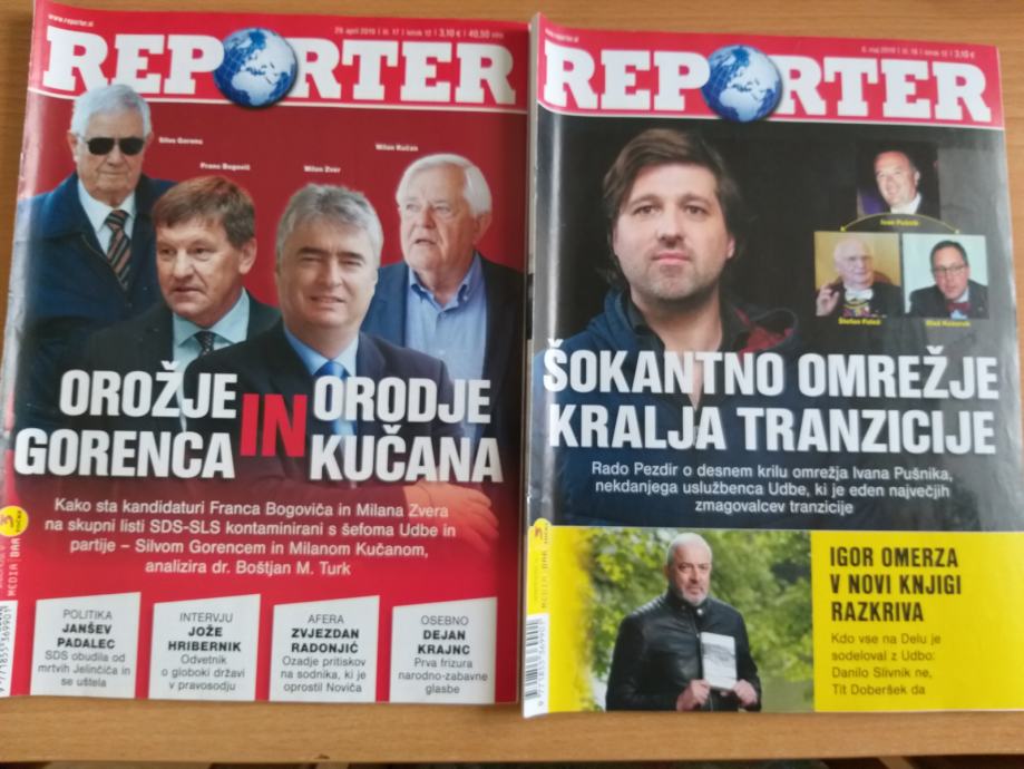 20 KOM  - Revije REPORTER in DEMOKRACIJA - 2021