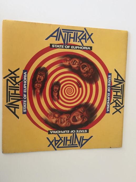 ANTHRAX: 'State Of Euphoria' ‎(1989, LP, Album)