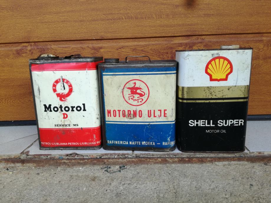 Pločevinke Petrol Motorol, Rafinerija Rijeka, Shell