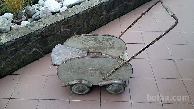 Retro otroški voziček
