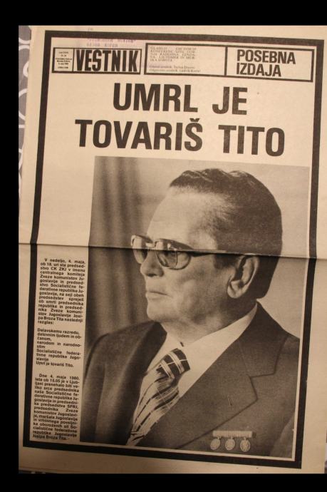 Tito - časopisne objave ob smrti