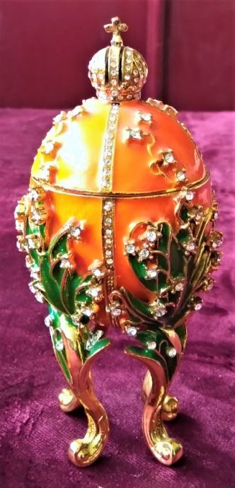 Velikonočno jajce v slogu Fabergé 5