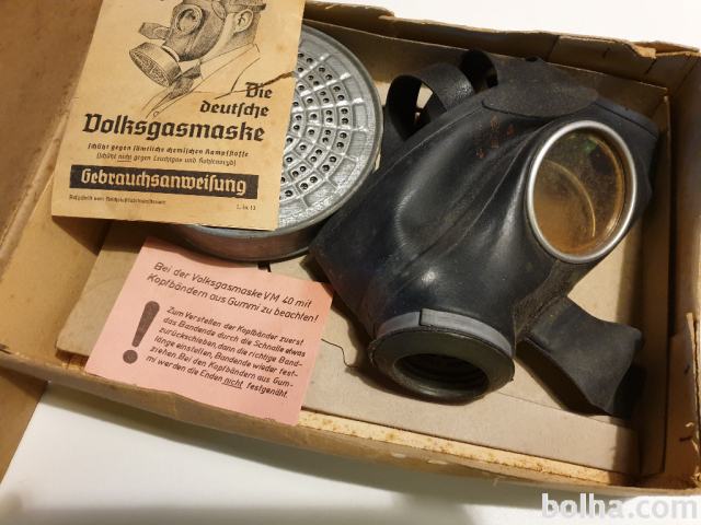 WW2 Plinska maska - VM40