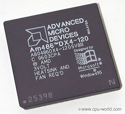 Procesor AMD 486 DX4-120