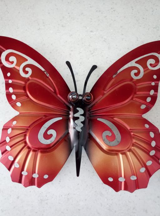 Dekoracija/okrasni metulj 35X25 cm