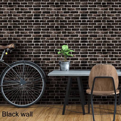Dekorativna stenska obloga - Black wall