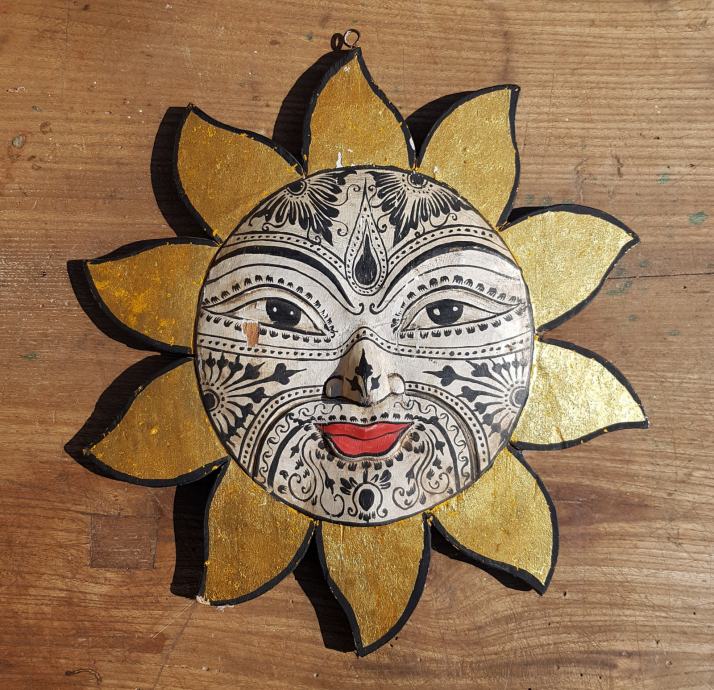 Stenska dekoracija Sonce, INDONEZIJA BALI