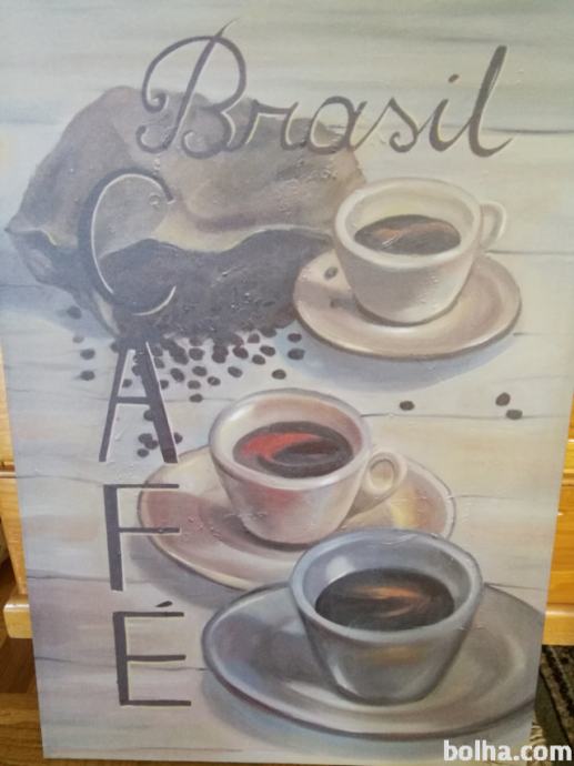 Slika z motivom kave