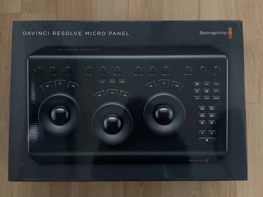 Blackmagic Davinci Resolve Micro Panel