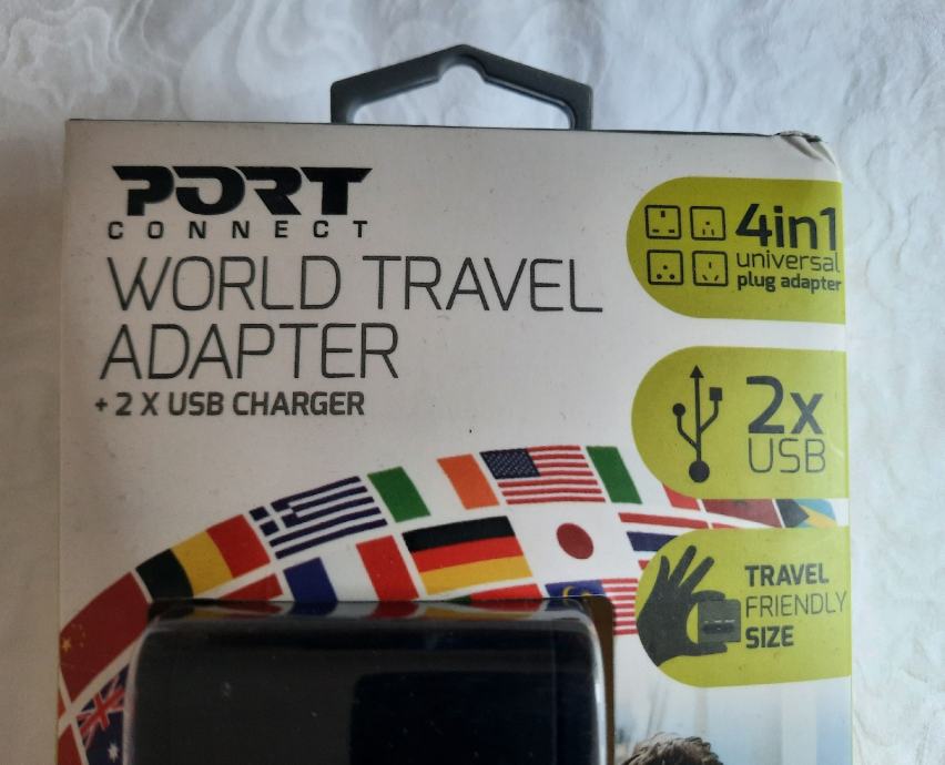 Porto adapter za potovanje po svetu