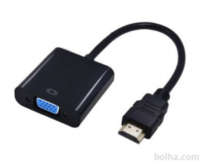 pretvornik HDMI na VGA s kablom